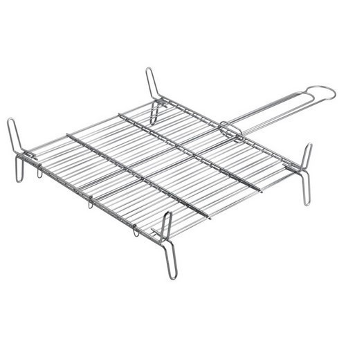 PARRILLA DOBLE EDM 25 X 25 CM BARBACOA